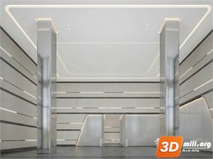 Lobby front desk Skp Files 